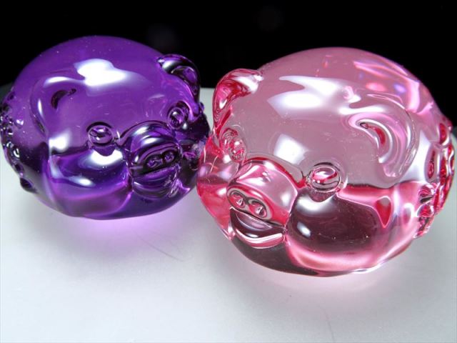 大きめサイズ 新色追加 しあわせのぷっくりトントン 幅 70mm×63mm前後