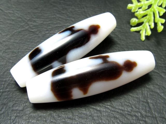 高級白天珠 希少品 観音白天珠 かんのんしろてんじゅ サイズ：約37mm-39mm 1個売り 極上 天然石 ビーズ パワーストーン 2026年4月入荷の画像あり te-s