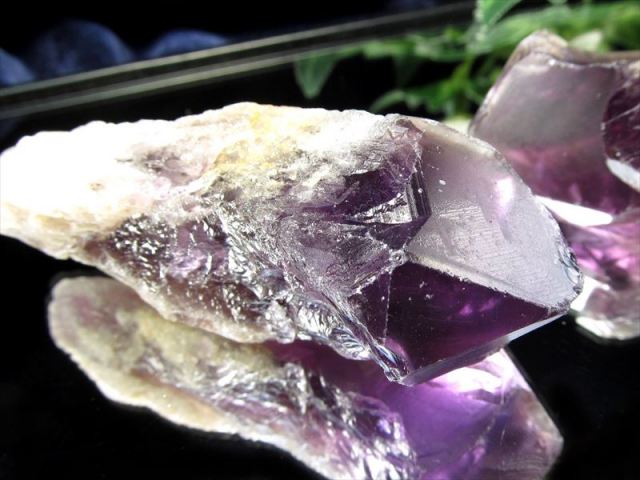 1個売り アメジスト ダガー系 ナチュラル原石 重さ約120g-140g 紫水晶 美麗パープル 大人気浄化アイテム 空間の浄化など 愛の守護石