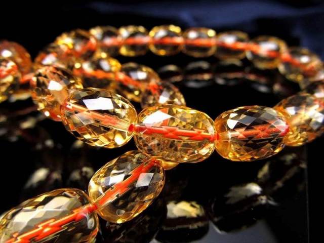 【宝石質/最強品質】カット☆天然水晶＊約17cm＊　天然石ブレスレット 楽天市場】水晶 ブレスレット スクリュー カット 8mm 17〜19cm S
