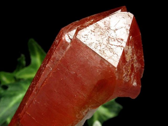 深紅の夢を纏う水晶 レッドドリームコート レムリアン水晶 単