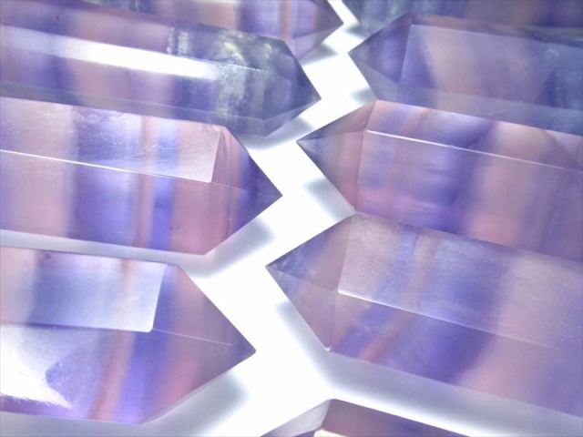 神の色 紫蛍石 幻影パープルフローライト ポイント 重さ 95g