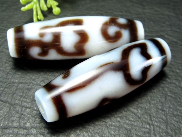 A至純天珠 水蓮花白天珠 すいれんかしろてんじゅ 縦約37mm-39mm 1個売り 極上 天然石 ビーズ パワーストーン 2025年7月 現品画像 有り te-s パワーストーン