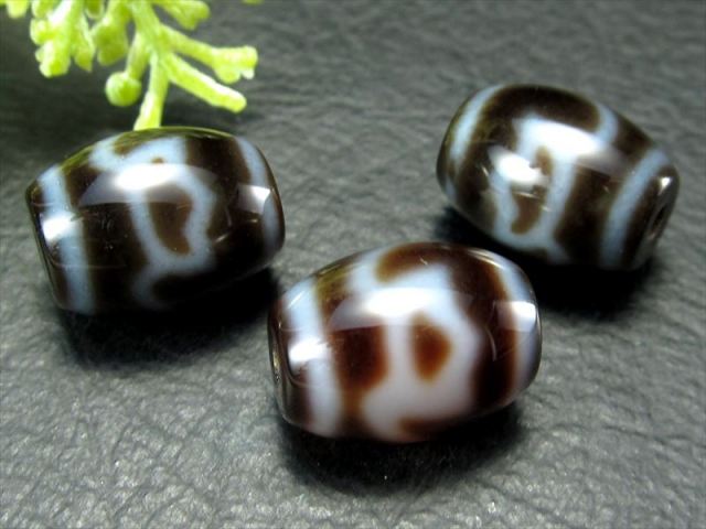 小天珠 A至純天珠 水蓮花天珠 すいれんかてんじゅ サイズ：約14mm-15mm