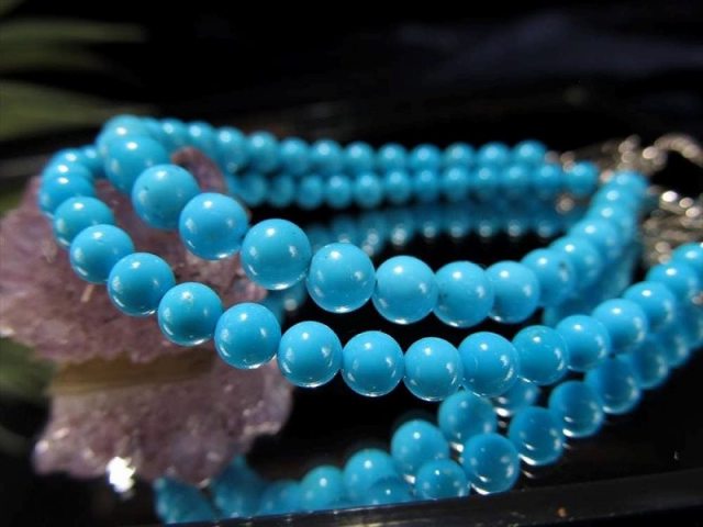 ターコイズの最高峰 スリーピングビューティーターコイズ ブレスレット  