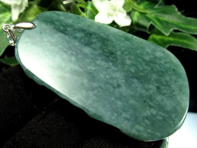 SR12-18 極上品 宝石質 高氷種 青色 グアテマラ産 天然 A貨 本翡翠  