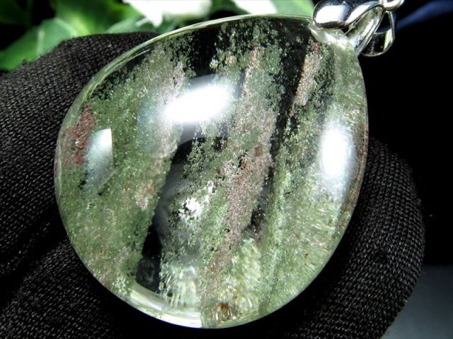 ⭐︎【天然】グリーン ガーデン クォーツ ペンダントトップ 55g