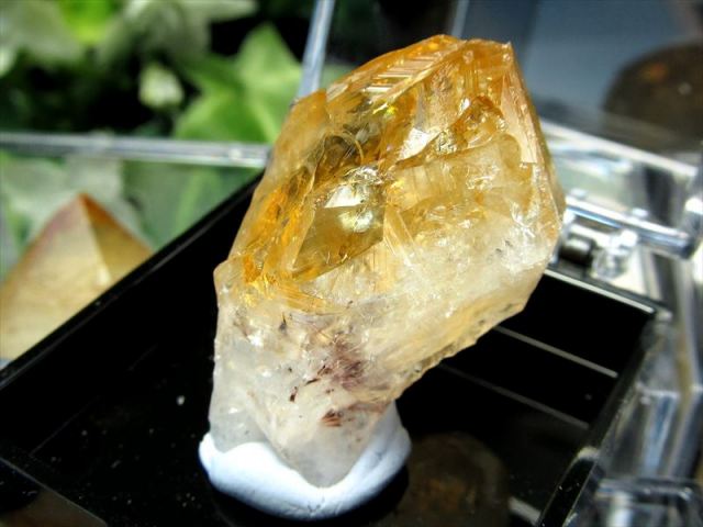 ミニチュア原石シリーズ シトリン 原石 ケース付き コレクションや標本に 富をもたらす商売繁盛の石 黄水晶 ブラジル産 パワーストーン 天然石