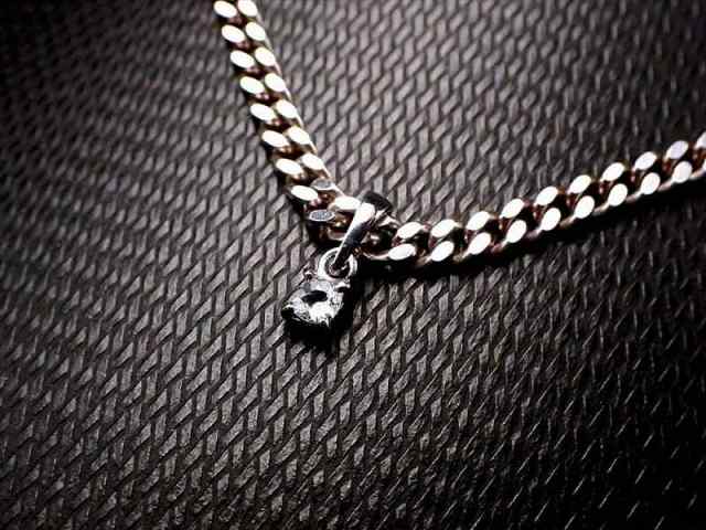 希少石 ホワイト・フェナカイト ラウンドカット ペンダントトップ 石サイズ直径約2.5mm-3mm 1個売り SILVER925 最高品質フェナカイト 不変、完全、達成の象徴