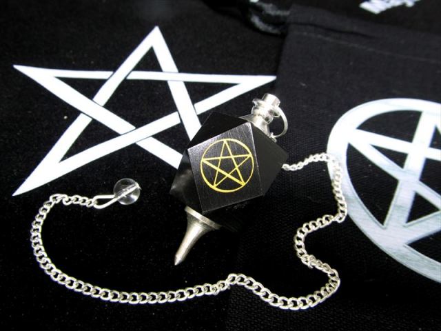 五芒星デザイン ダウジング3点セット ダウジング用マット&ミニポーチ