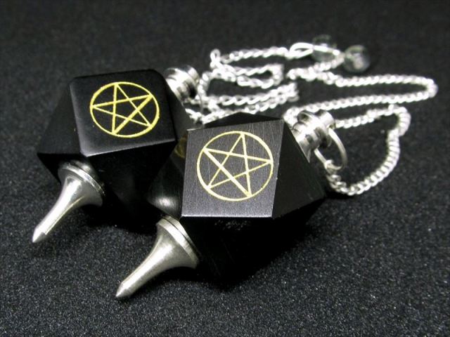 五芒星デザイン ダウジング3点セット ダウジング用マット&ミニポーチ