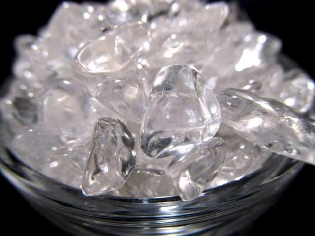 3A 水晶さざれ(中サイズ) 約200g 粒の大きさ約7-15mm 透明水晶サザレ 