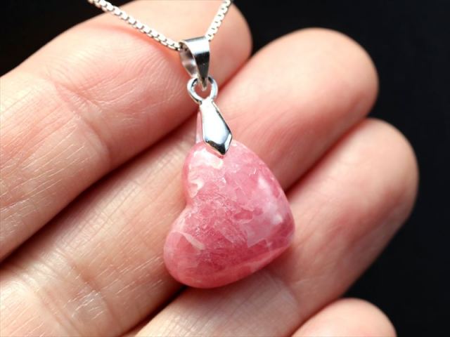 ペンダントトップ#インカローズ14g 枠はシルバー925