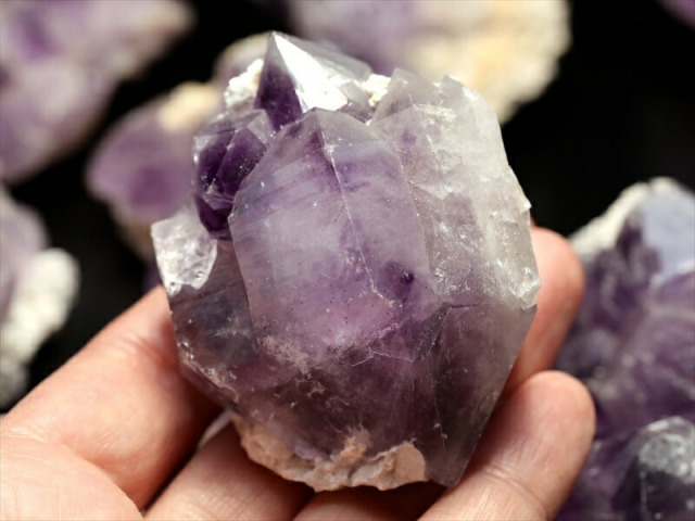 激レア産地! ナイジェリア産 アメジスト クラスター 重さ 80g-100g 1個