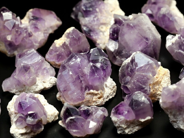 激レア産地 ナイジェリア産 アメジスト クラスター 重さ 80g-100g 1個