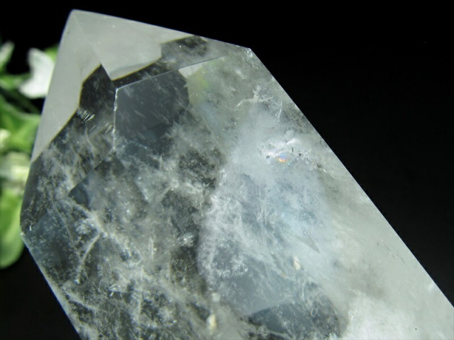 ✳✨究極の激凄超逸品❗✨極上超高透明度とレインボー✨虹入り 水晶