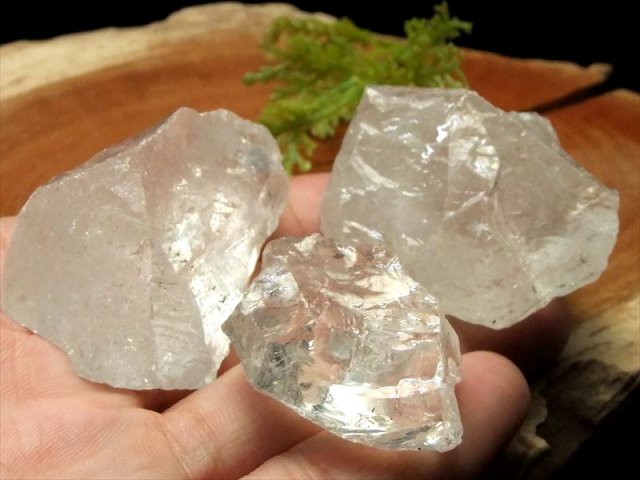 500g売りアイスデビル まるでカチ割り氷 透明水晶 ロッククリスタル