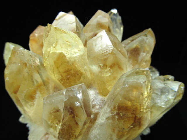 天然非加熱 ナチュラルシトリン クラスター(加工) 重さ290g 天然石 黄水晶 11月の誕生石 一点もの ブラジル産 hos