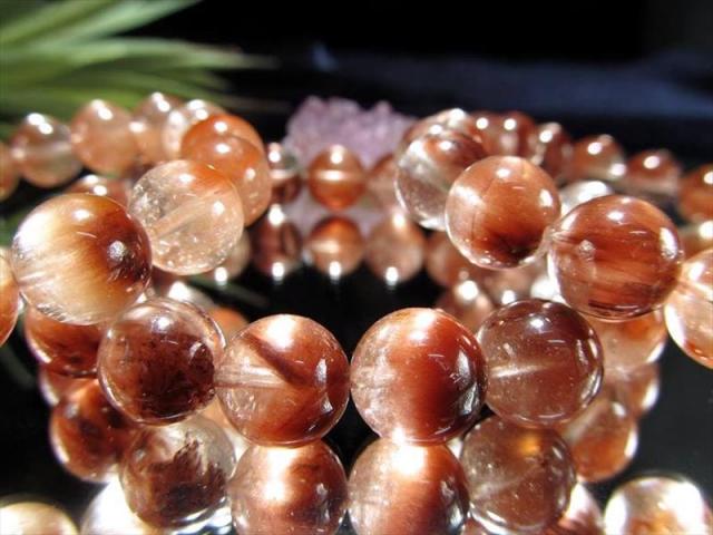 透明度高め AA+ レッドルチルクォーツ(レッドラビットヘアクォーツ  