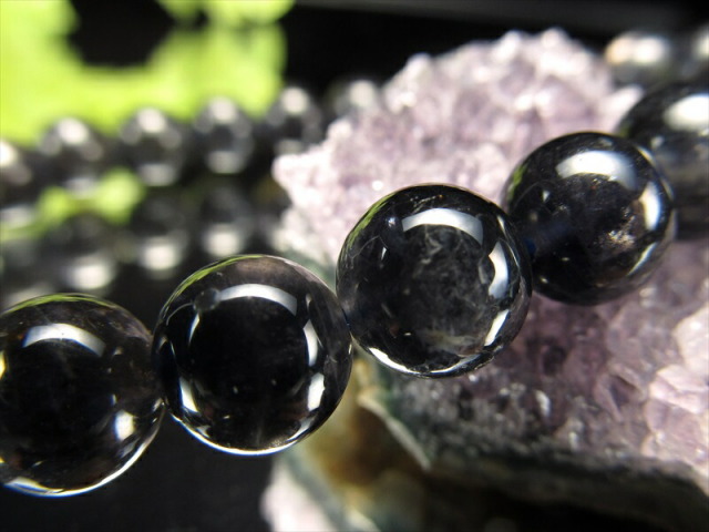 A1961-2 アイオライト 天然石 パワーストーン ちいさく ブレスレット 