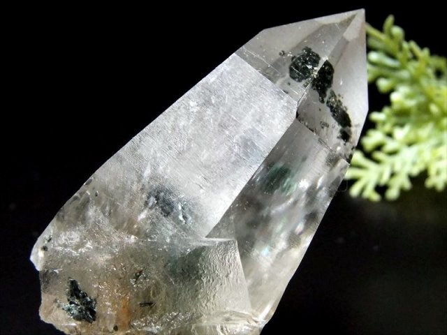 ガネーシュヒマール ヒマラヤ水晶 クローライト入り ペンダント