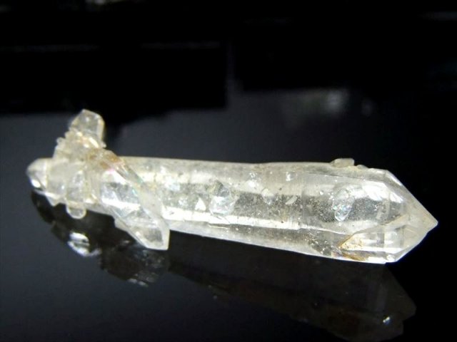 希少 国産原石 透明美品 宮崎水晶(坂谷水晶)結晶ミニクラスター サイズ 