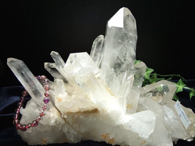 実店舗17周年記念価格『地球最後の秘境』ヒマラヤより直送 マニカラン産水晶 クラスター原石 幅約255mm 重さ3048g キングオブクォーツ 稀少水晶