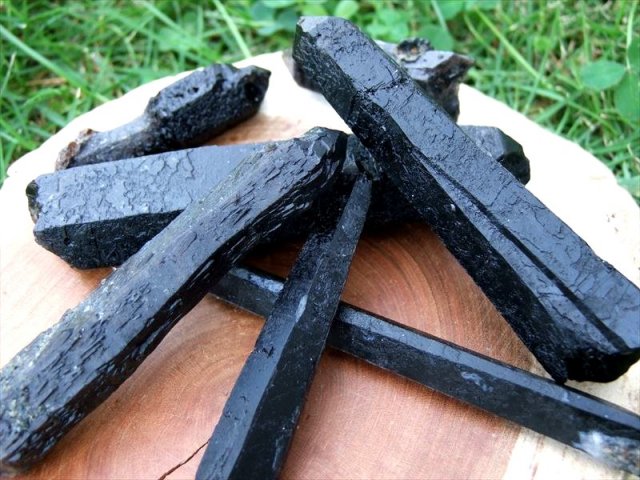 激レア・浸食有り 天然黒水晶(モリオン)原石詰め合わせ 約200g