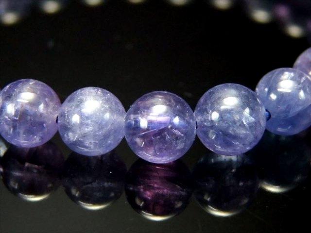 タンザナイト ブレスレット 7mm 楽天市場】タンザナイト 7mm玉ブレスレット 4A＋グレード 16.5g