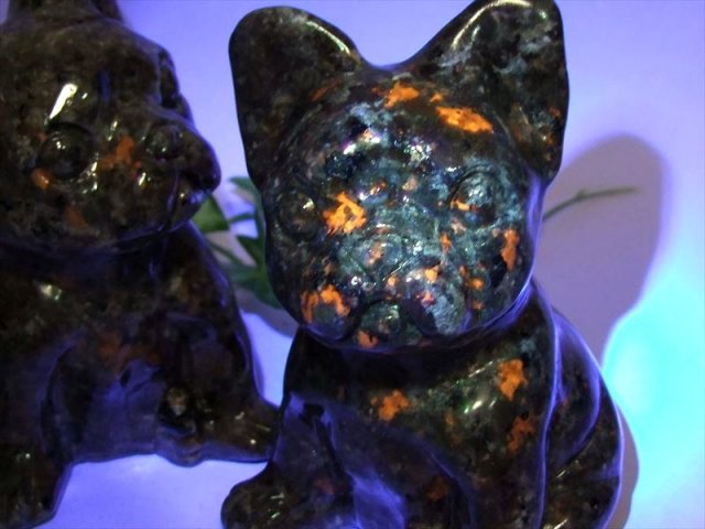 犬好きに刺さるフォルム ユーパーライト フレンチブルドック 彫刻 置物