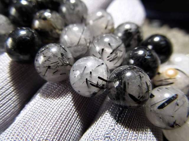 楽天市場】ブラックトルマリン ブレスレット 8mm 17〜18.5cm M