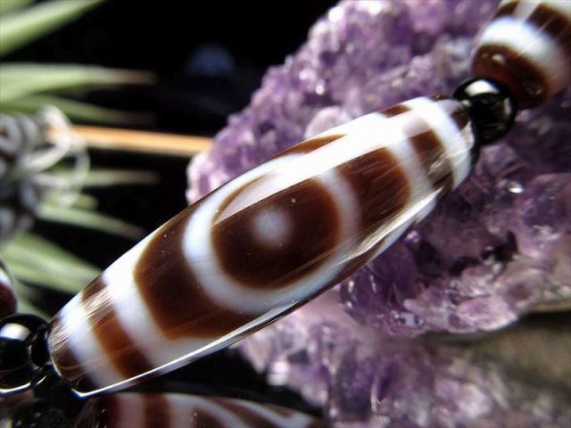 増益星辰天珠(ぞうえきせいしんてんじゅ) 連 天珠サイズ約37mm 一連5個