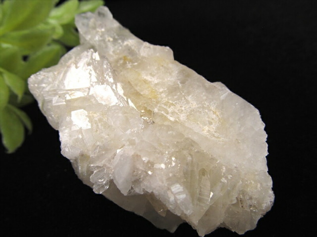 希少 国産原石 美品 宮崎水晶(坂谷水晶)結晶クラスター 48g ポジティブ 