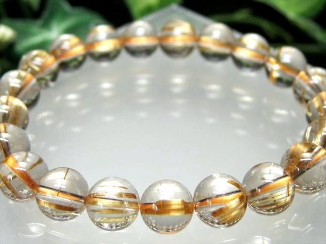 抜群の透明度&板状タイチン!S級 ゴールドタイチンルチルクォーツ  