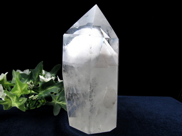 超透明　ファントム　虹入り水晶ポイント Amazon.co.jp: レインボーファントムクォーツ 水晶 ポイント