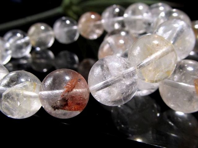 貫入水晶 クォーツインクォーツ マニフェストクォーツ ブレスレット 約