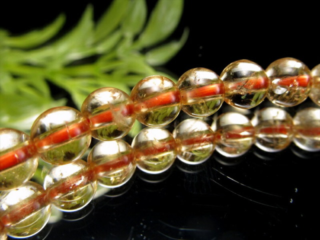 店頭展示中 極上 透明感抜群 級 インペリアルトパーズ ブレスレット 約