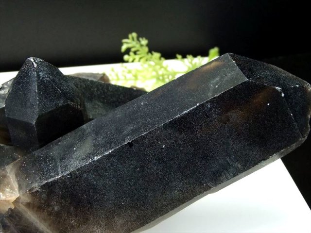 高品質 ‼️魔除け最強‼️黒水晶 クラスター クラスター モリオン 天然石 モリオン△黒水晶】六角柱◇ポイント◇タワー◇魔除け◇邪気払い