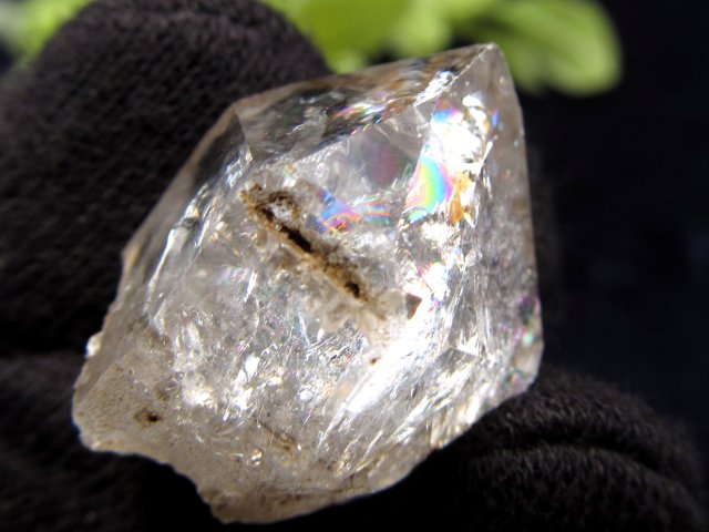 ハーキマーダイヤモンド（ハーキマー水晶）結晶】 23mm 約18g（ケース