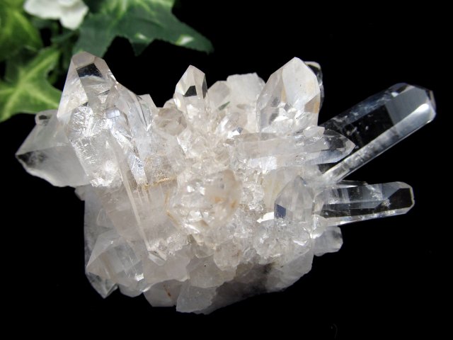 世界トップレベルの美しい水晶 【アメリカ・アーカンソー州産 透明 水晶クラスター】最大幅88mm 重さ89g クォーツ 産地直送 極上結晶 1点物【アーカンソー州産】