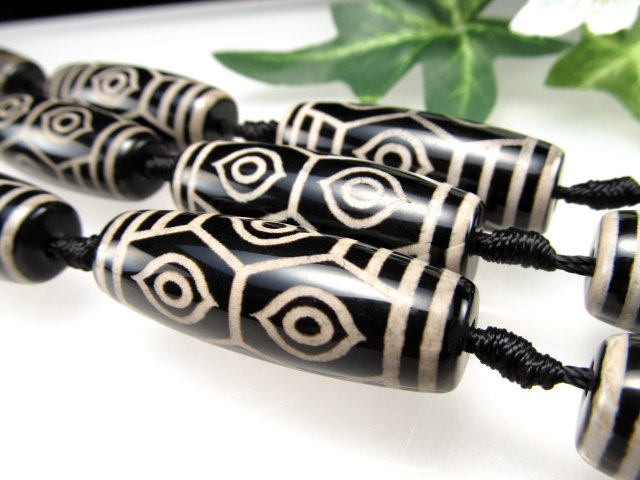 A至純 天珠 龍眼天珠 りゅうがんてんじゅ 連 一連8個付き サイズ：約38ミリ前後 風水開運・諸運隆盛・権力掌中・富財獲得 パワーストーン 天然石