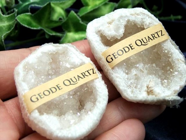 大人気ミニジオード 水晶 ジオード(昌洞) クラスター 1個売り 約15g