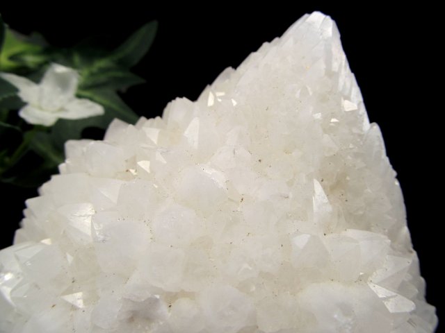 龍鱗タイプ チベット産 ヒマラヤ水晶 クラスター 高さ52mm 重さ約465g