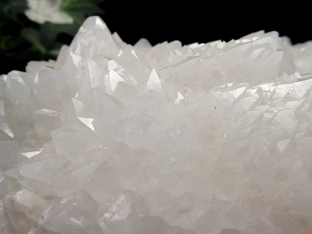 龍鱗タイプ チベット産 ヒマラヤ水晶 クラスター 高さ53mm 重さ570g