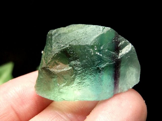 透明感あり グリーン&パープル フローライト 原石詰め合せ 約200g入り