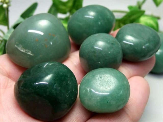 森の結晶 アベンチュリン 不定形タンブル 詰合せ 一袋約200g 約10-14個