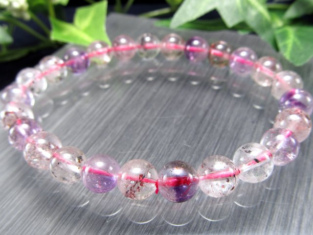 パワーストーン⑥ パワーストーン 天然石 ヒマラヤ水晶六角柱[T60-28156]