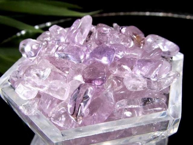 超透明水晶(良質)透明アメジスト　セット 超透明水晶(良質)透明アメジストセット