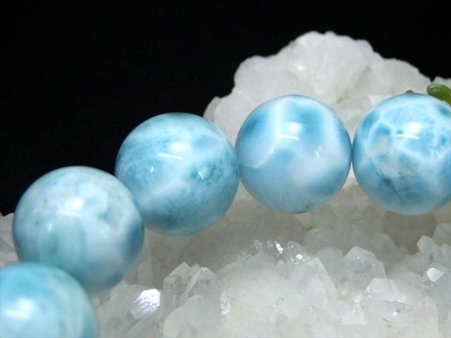 ラリマー | ねこの夢（LarimarMJ) 【高品質】水色濃いめ大玉ラリマー14