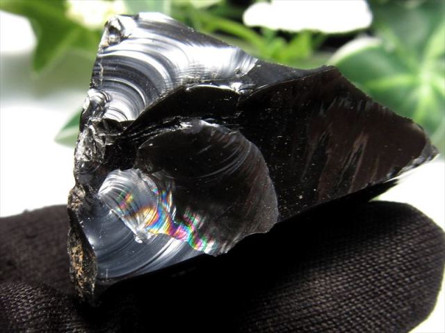 黒曜石　原石　パワーストーン　657g 黒曜石 原石 パワーストーン 657g
